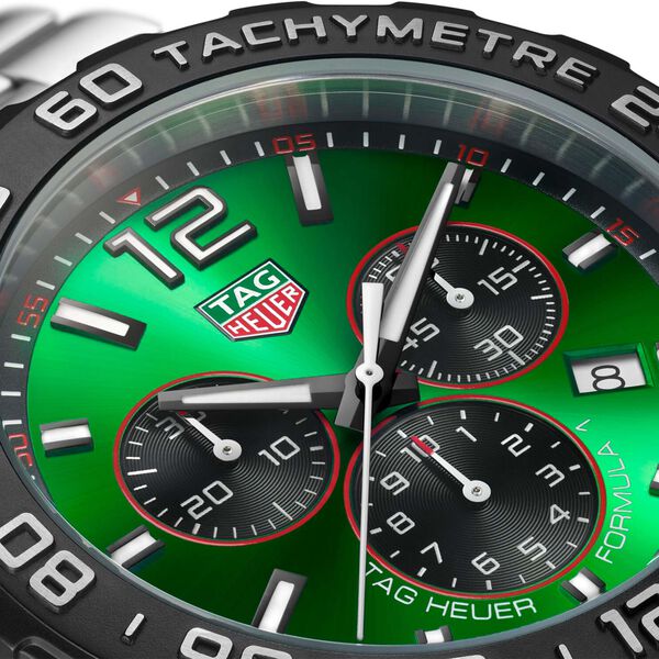 Formula 1 43 mm quartz en acier inoxydable et PVD